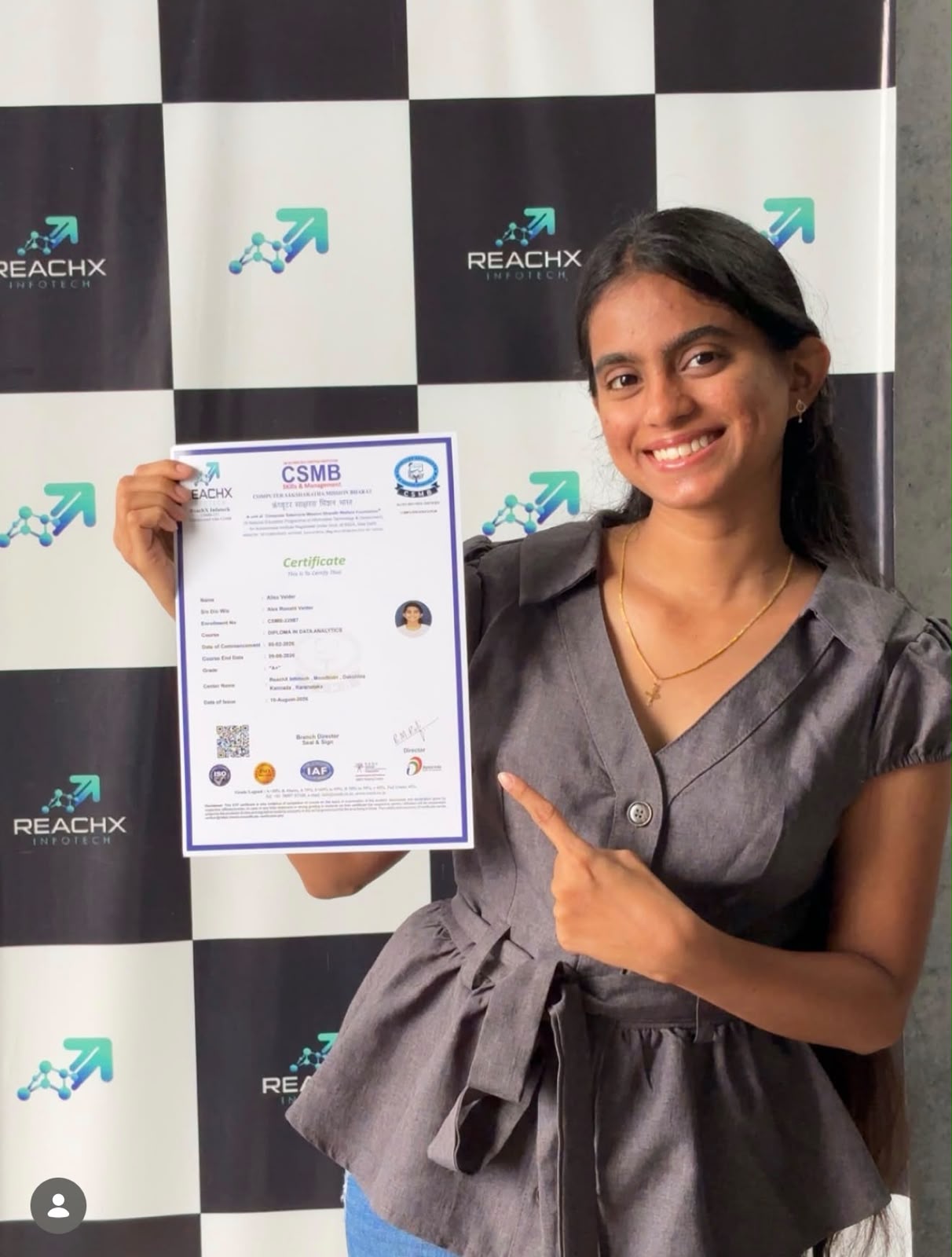 ReachX Student Certification