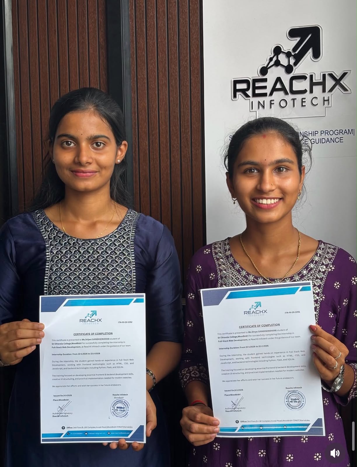 ReachX Student Certification
