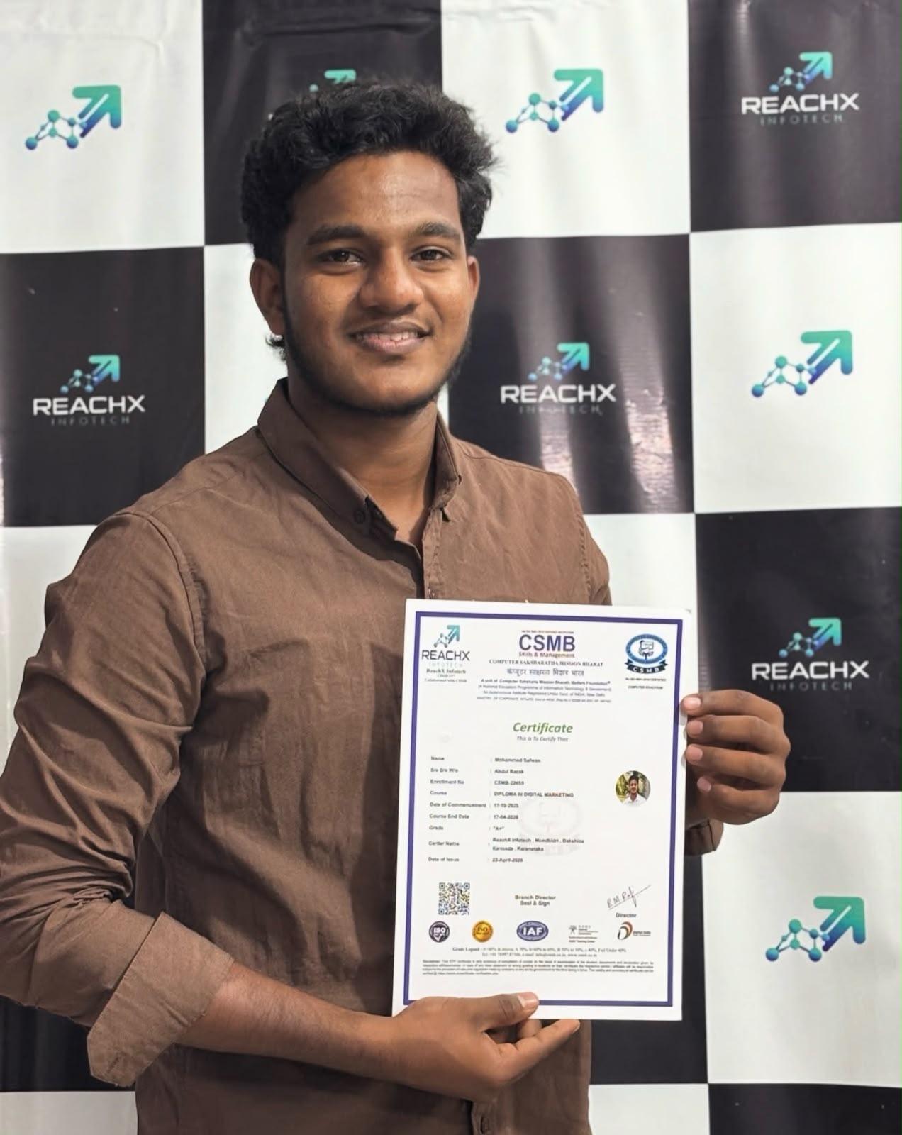 ReachX Student Certification