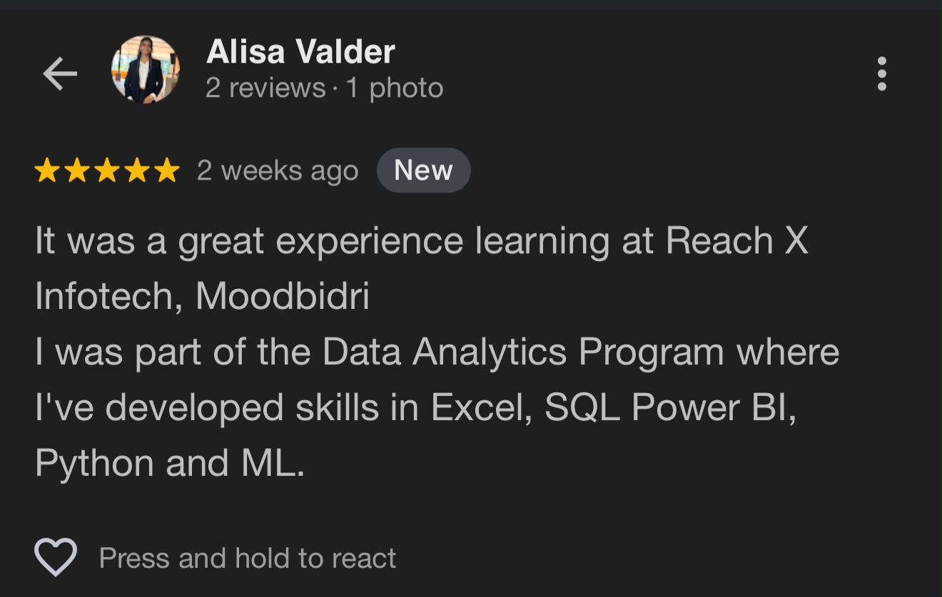 ReachX Student Review